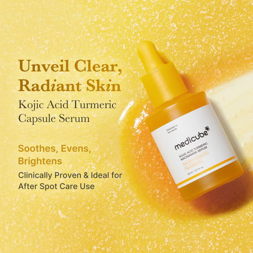 [Abo 40% Rabatt] Kojic Acid Turmeric Capsule Serum