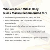 [Abo 40% Rabatt] Deep Vita C Daily Quick Masks
