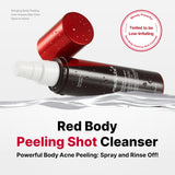 [Abo 40% Rabatt] Red Body Peeling Shot Cleanser