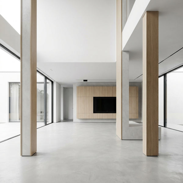 Minimalist Lounge Interior Concept